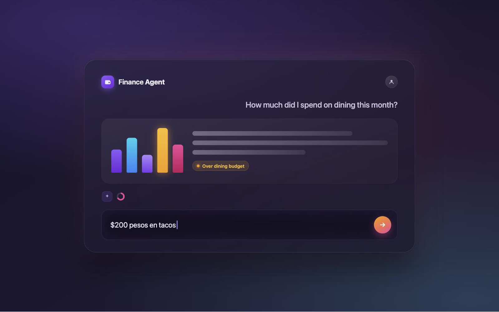 Personal Finance Intelligence Agent preview